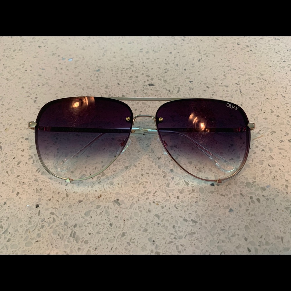 NWOT Quay High Key Rimless Sunglasses